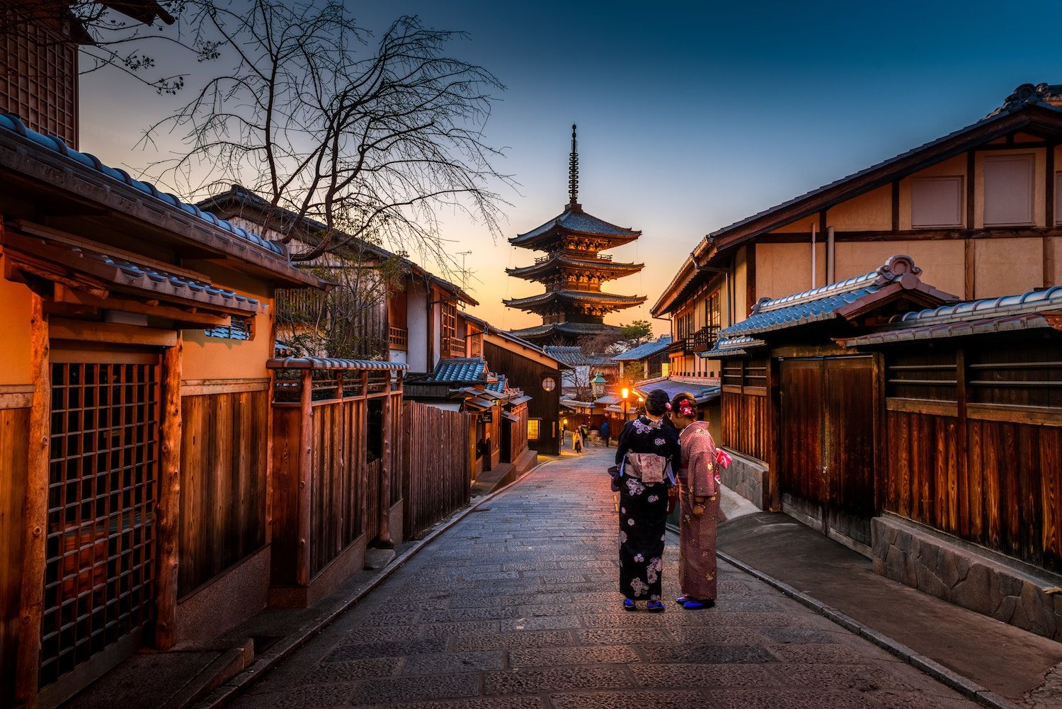 Kyoto là cố đô của nhiều triều đại Nhật Bản